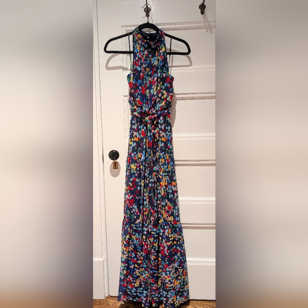 Julia Jordan Colorful Floral Maxi Dress